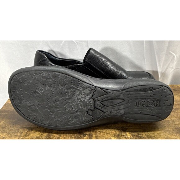Born Leather Slip On Black Loafer Women's Size 8.5 D10603 CIF13 - Picture 8 of 15